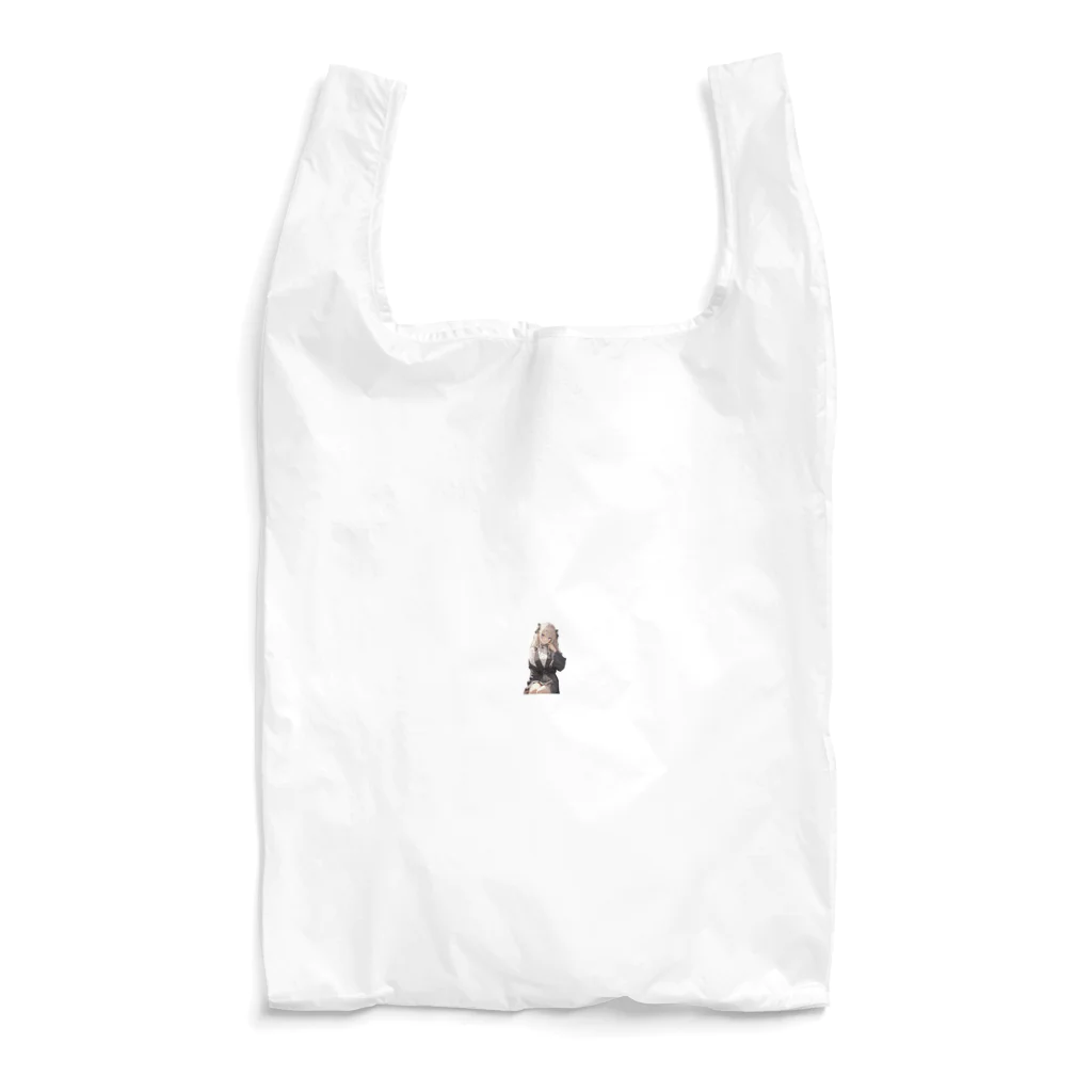 ビッグスマイルライフの金髪美女 Reusable Bag