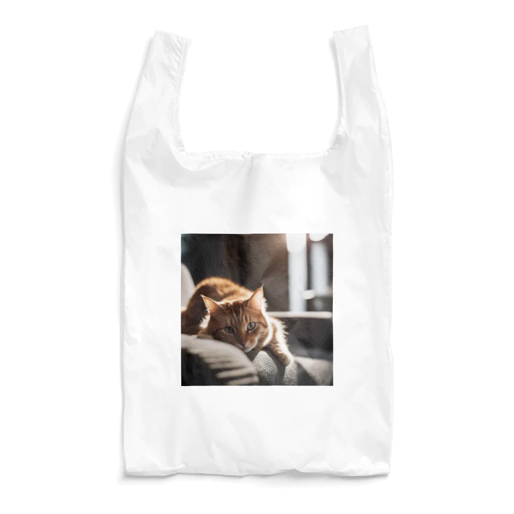 feliceのリビングでごろんとする猫 Reusable Bag