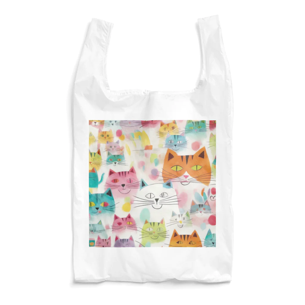 F2 Cat Design Shopのbeloved cats 002 エコバッグ