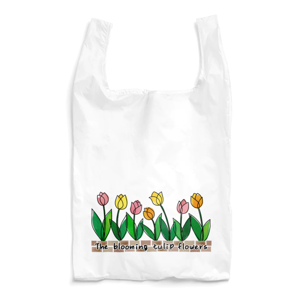 sari'sのThe blooming tulip flowers エコバッグ