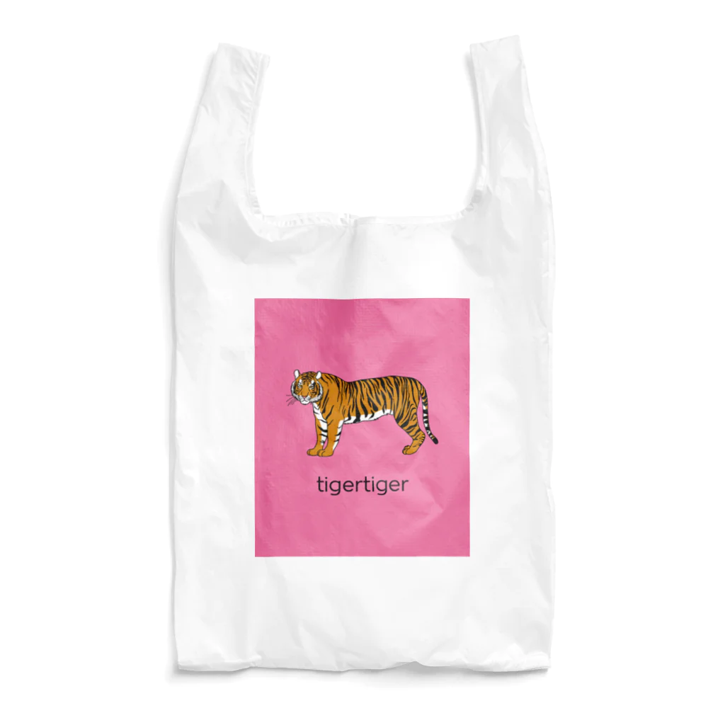 tigertigerの tigertiger ピンク Reusable Bag