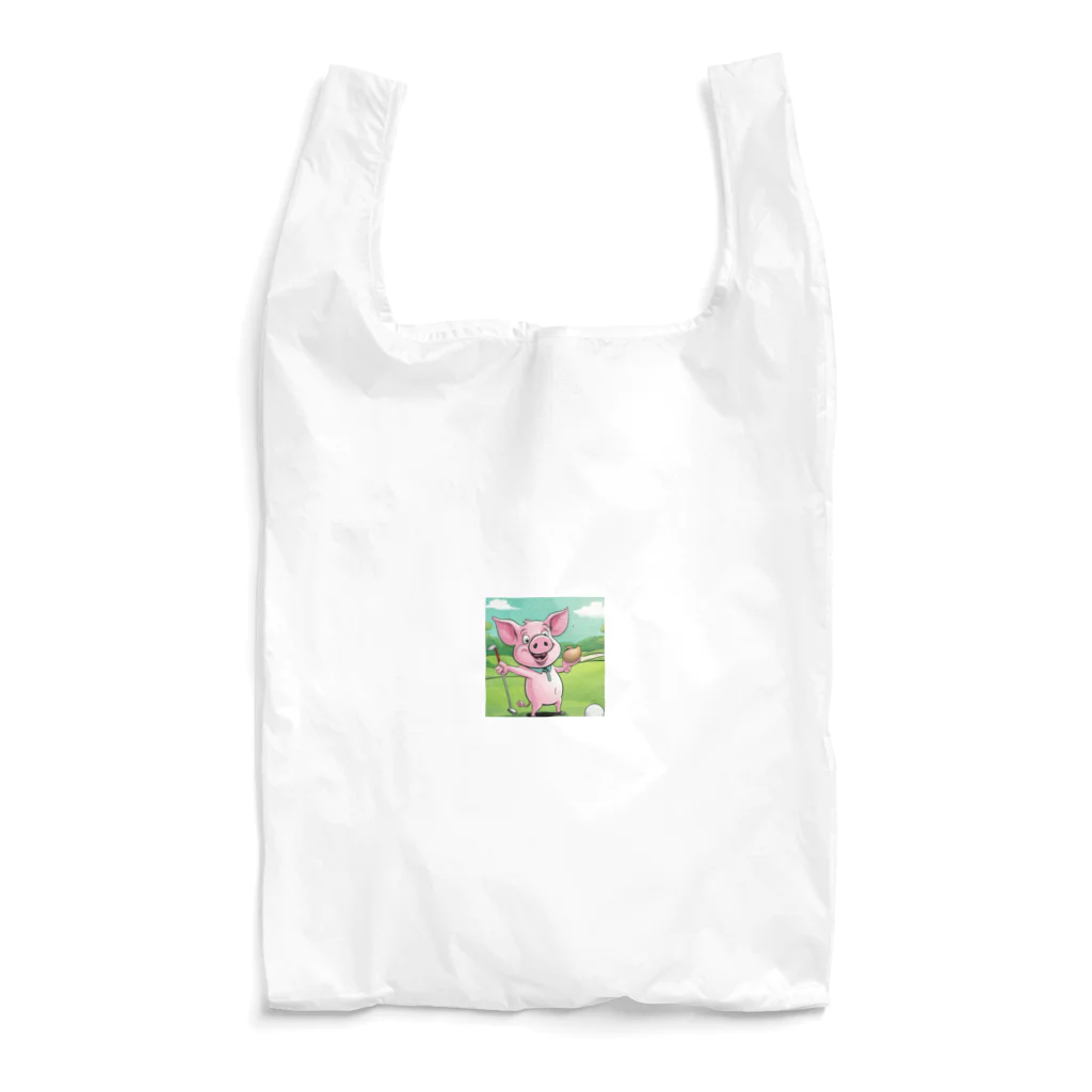 かめたびのぷ―のゴルフ Reusable Bag