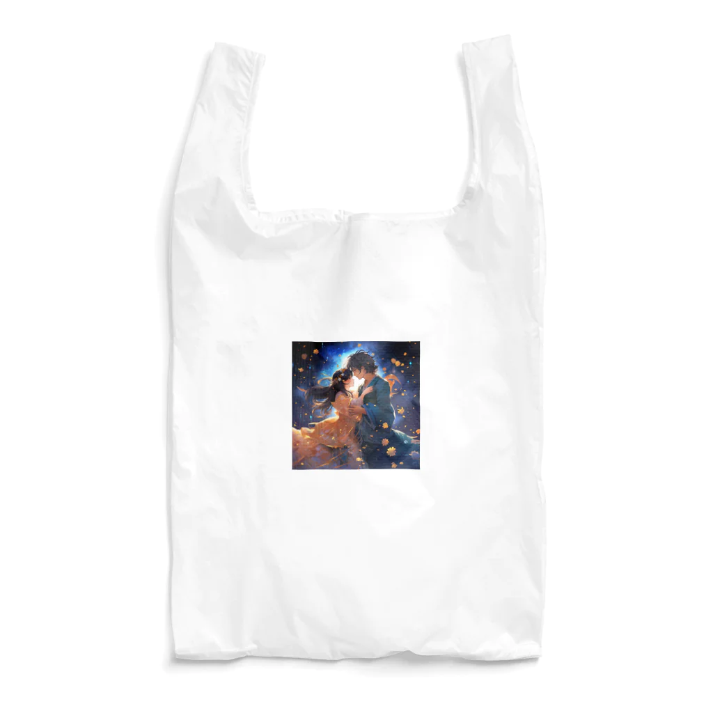 AQUAMETAVERSEの七夕の夜彦星と織り姫　なでしこ1478 Reusable Bag