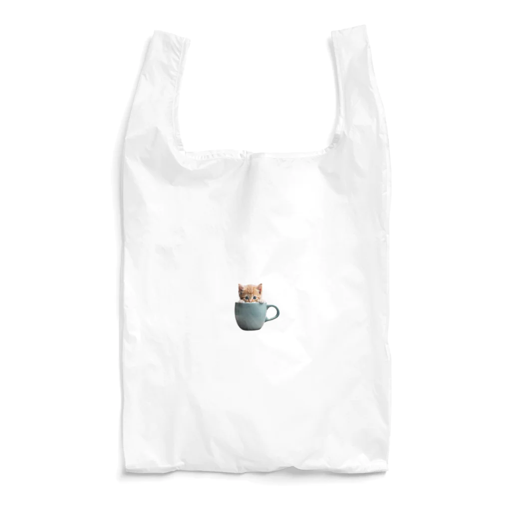 ColoriLのマグから子猫 Reusable Bag