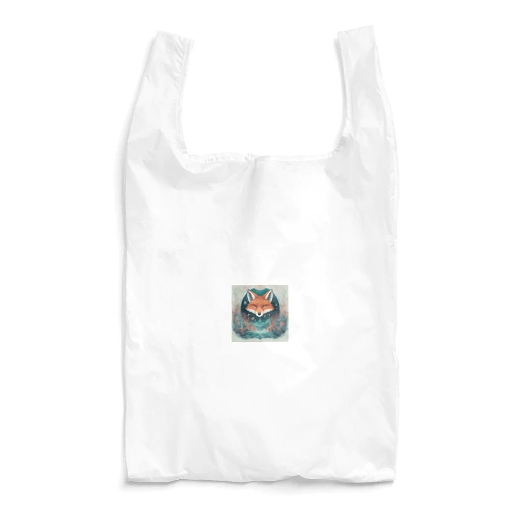 ブルーレイの深海を想う狐 Reusable Bag