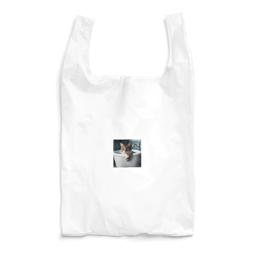 shopSHOPの猫の入浴 Reusable Bag