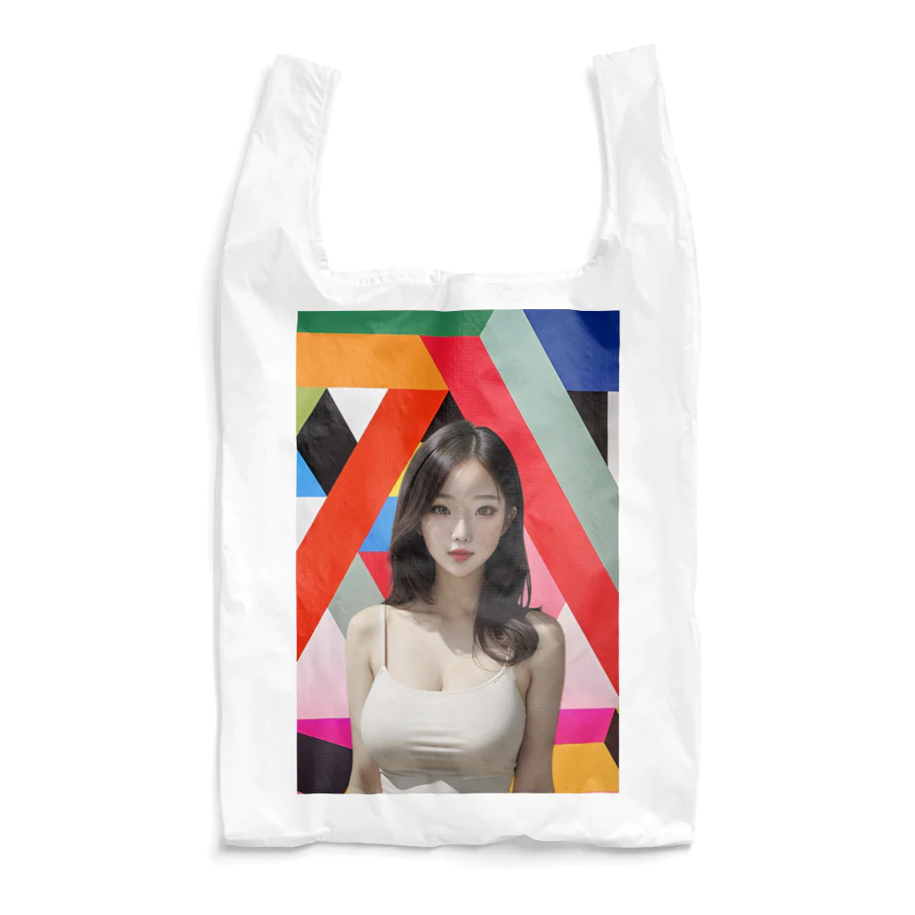 Takaking1972のリアル少女 Reusable Bag