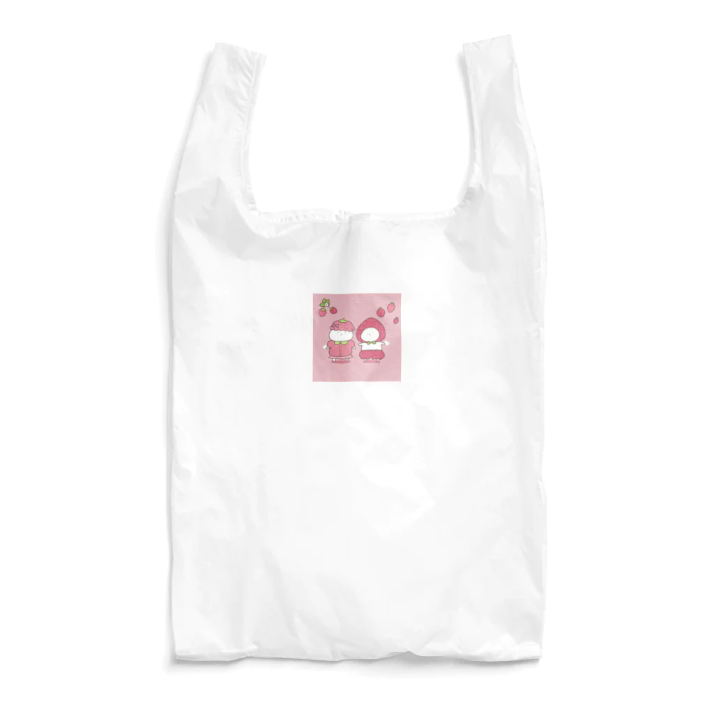 ‪︎‬♥︎sumin‪︎‬♥︎のいちごなうさぎ Reusable Bag