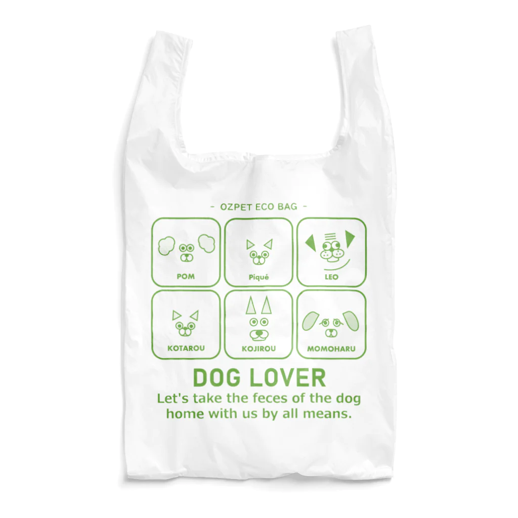 MOMOFUKU_百福のOZPET/緑/エコバッグ Reusable Bag