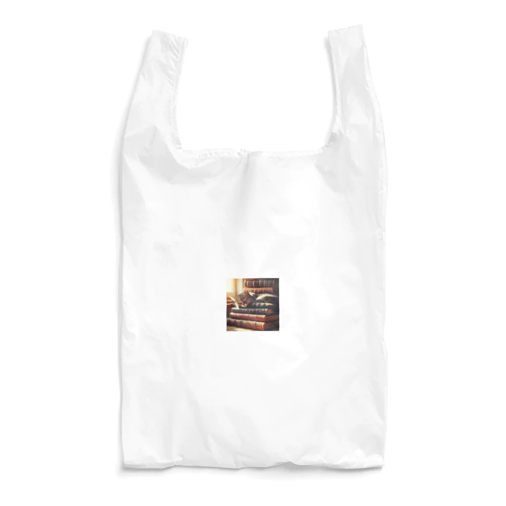 hiroaki75の本好き猫の眠り Reusable Bag