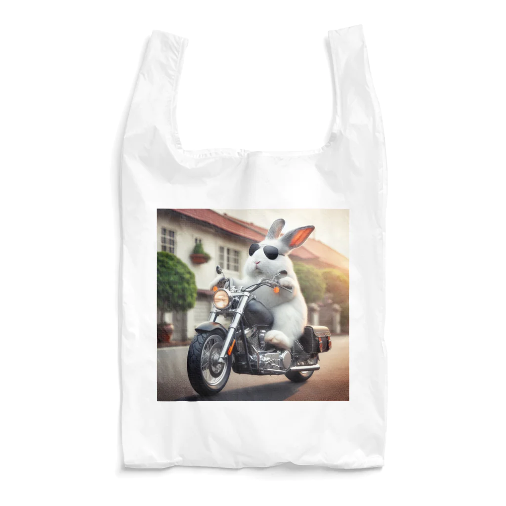 やんちゃな動物達のやんバニー　バイクver Reusable Bag