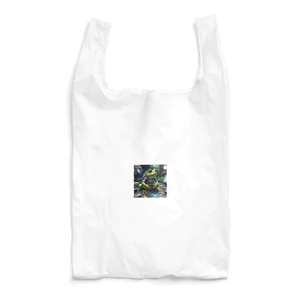 massy_nakiriの高度な技術を駆使するカエル Reusable Bag