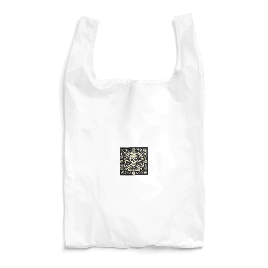 heart-sの海賊旗風スカル Reusable Bag