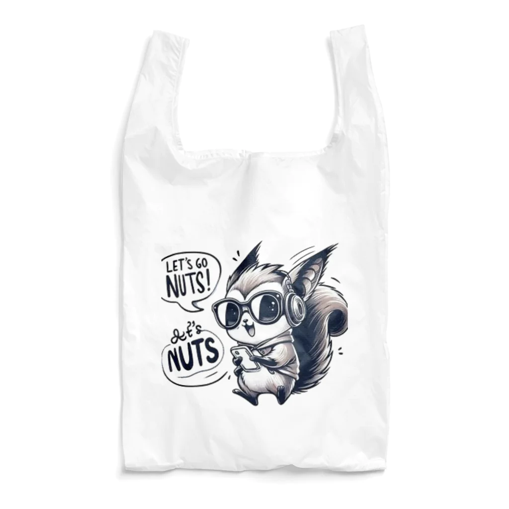 アニマルアーティファクトのナッツナッツくん Reusable Bag