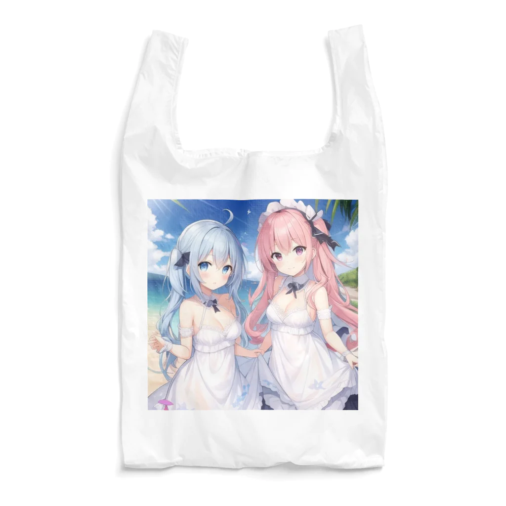 studio AzurのAzur&Azvl 白ワンピース Reusable Bag