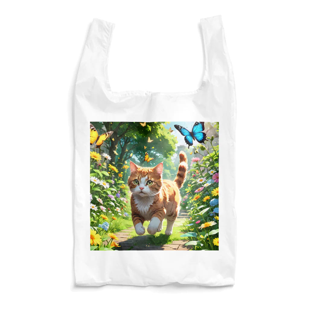 にゃんぼショップ🐈の大冒険にゃんこ Reusable Bag