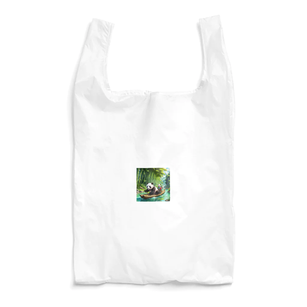 nagisa_riumanの冒険パンダ Reusable Bag