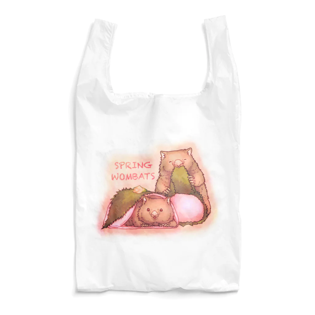 ナツの西瓜屋のSPRING WOMBATS Reusable Bag