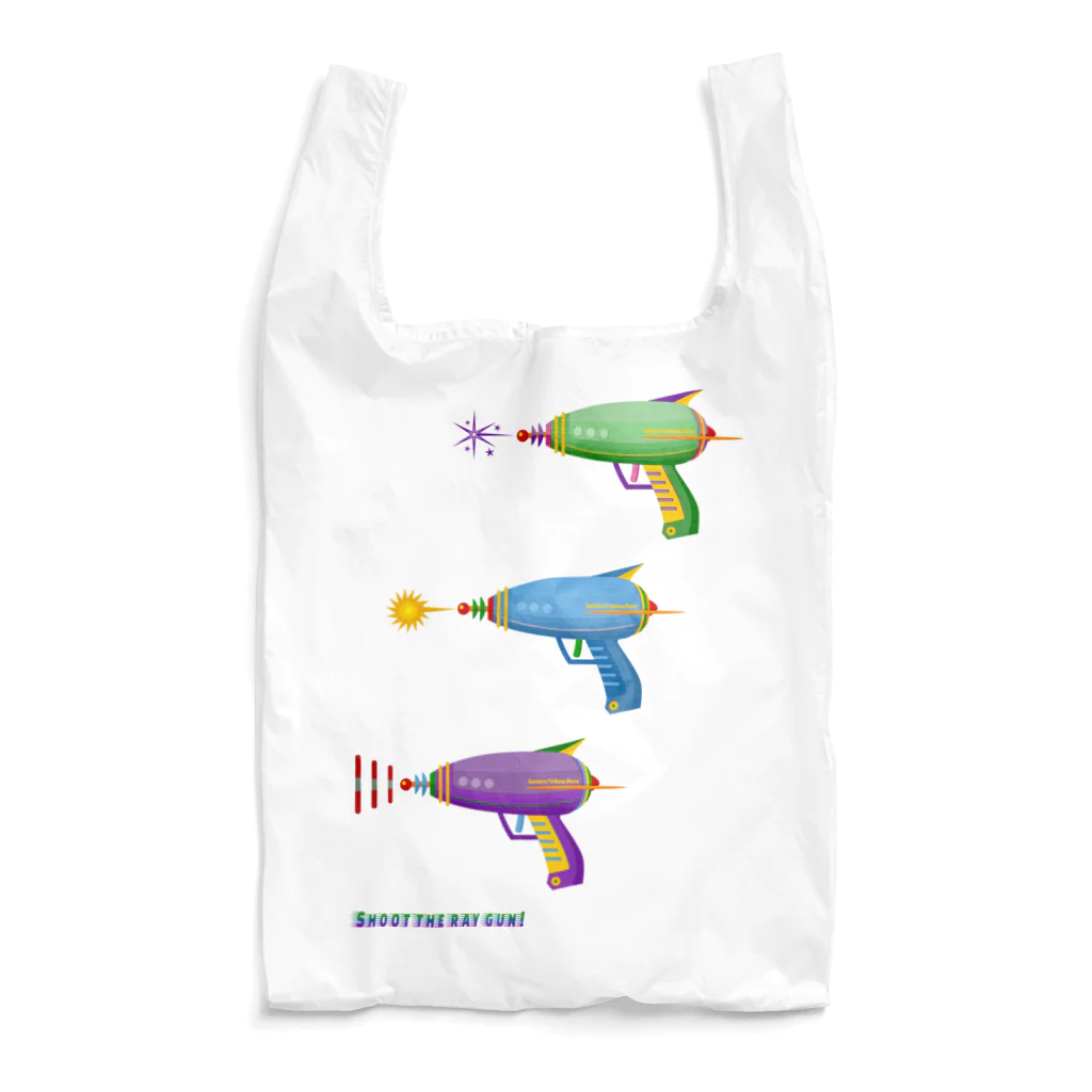 Teal Blue CoffeeのShoot the ray gun! Reusable Bag