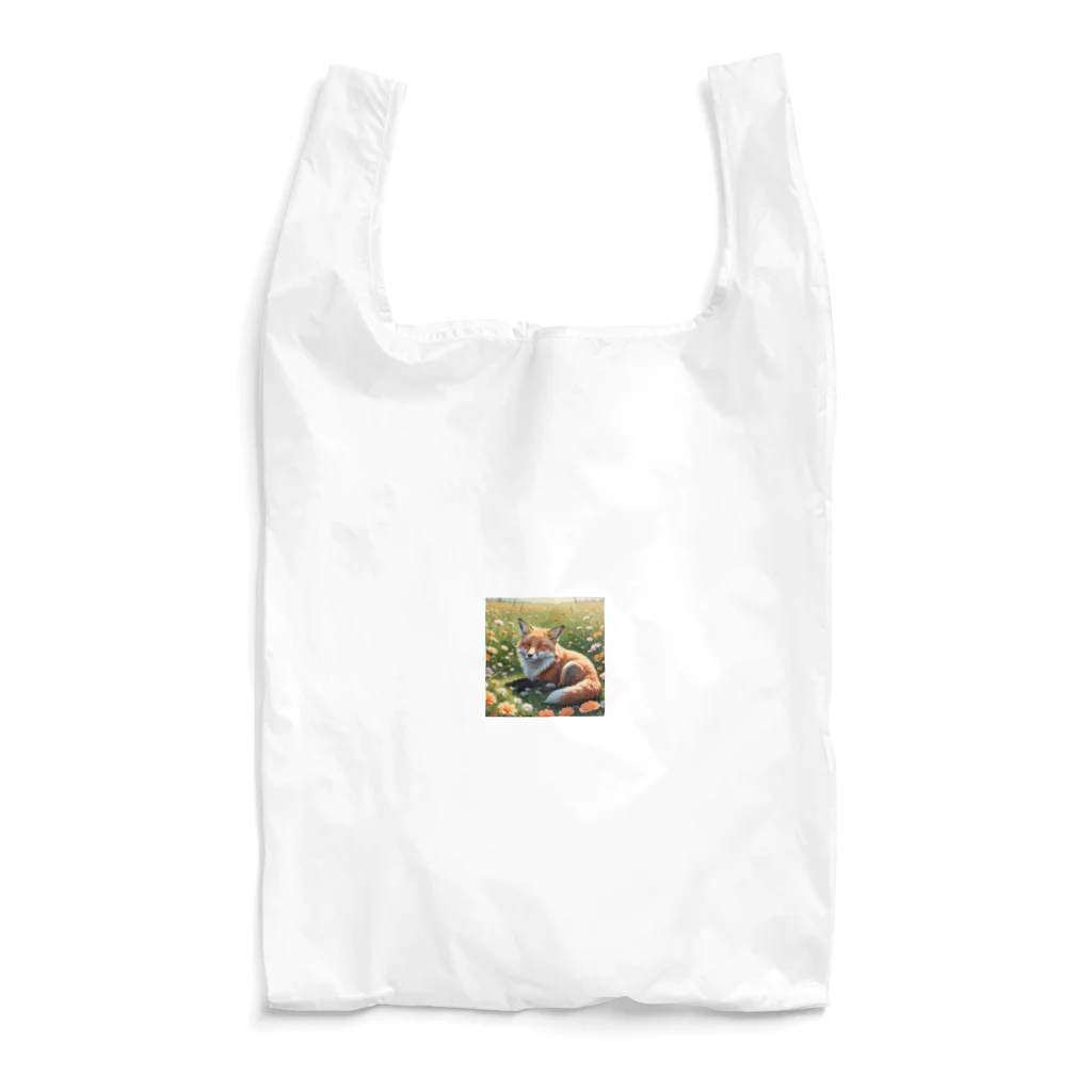 deko4954のsleep　fox Reusable Bag