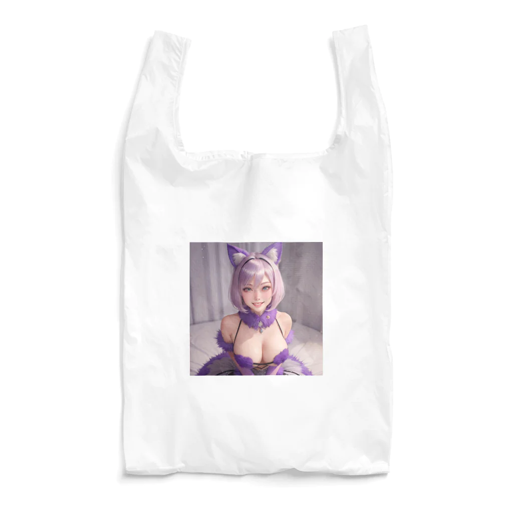 LONGSTONEのAI最強美少女 Reusable Bag