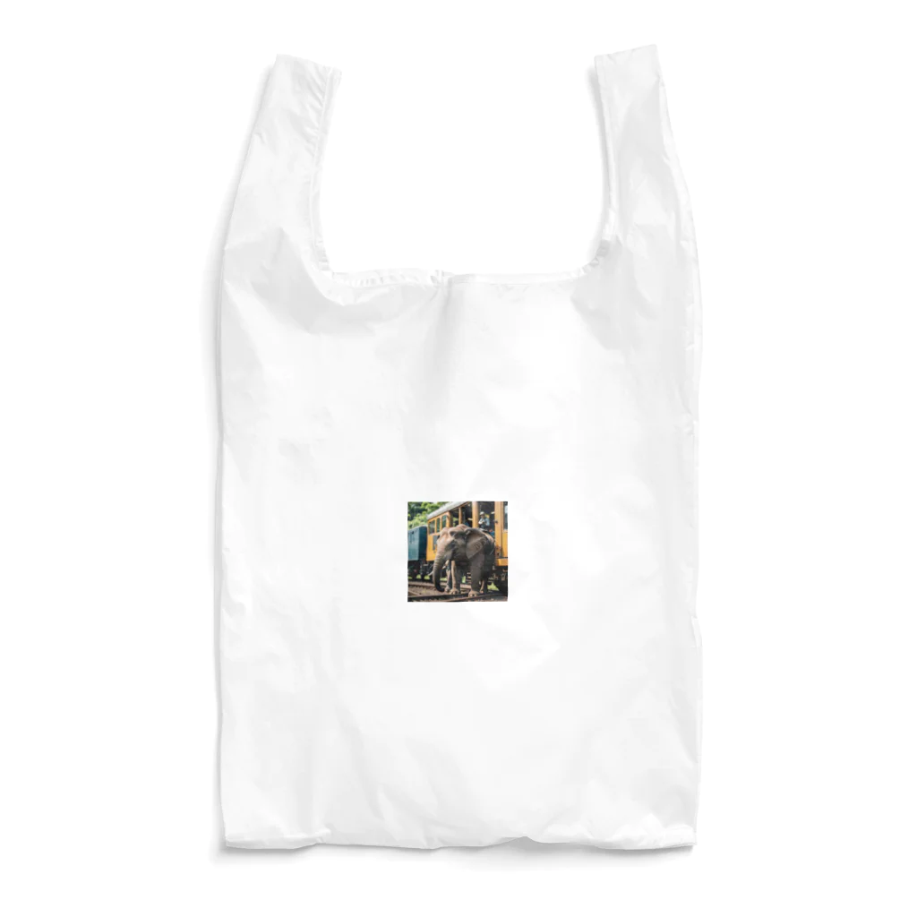 ミスターの汽車と象 Reusable Bag