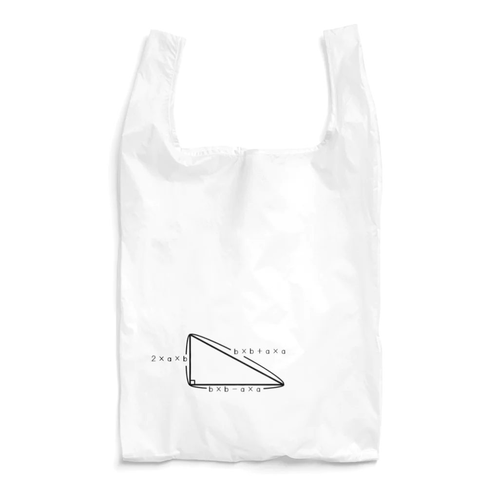 Otto Cohenのピタゴラス三角形 Reusable Bag