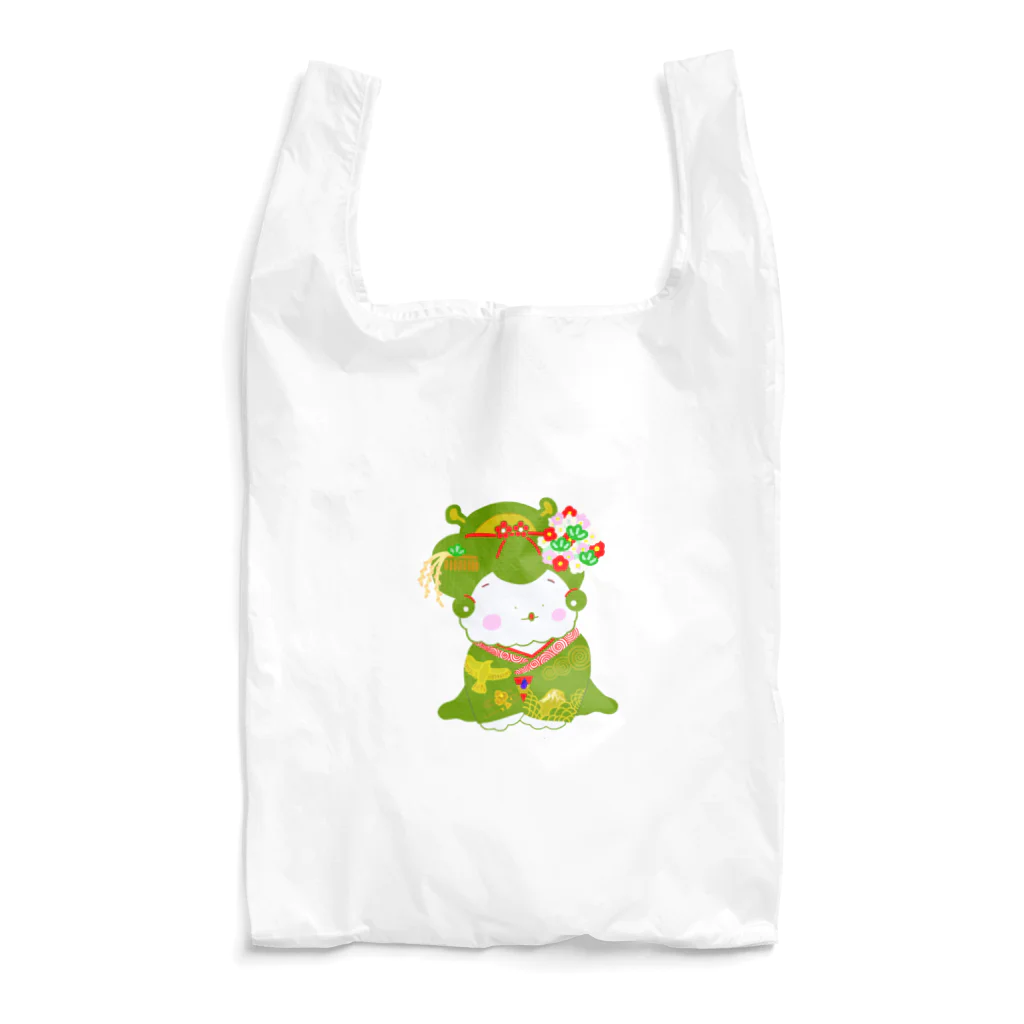 しぜんとあそんでるのの舞妓さん(抹茶) Reusable Bag