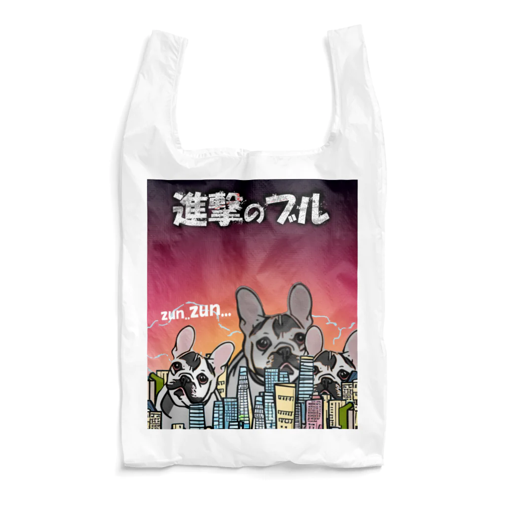 mo-zaicの進撃のブル Reusable Bag