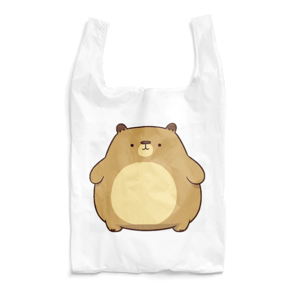 まるくてゆるい生き物屋さんのまるくまさん Reusable Bag