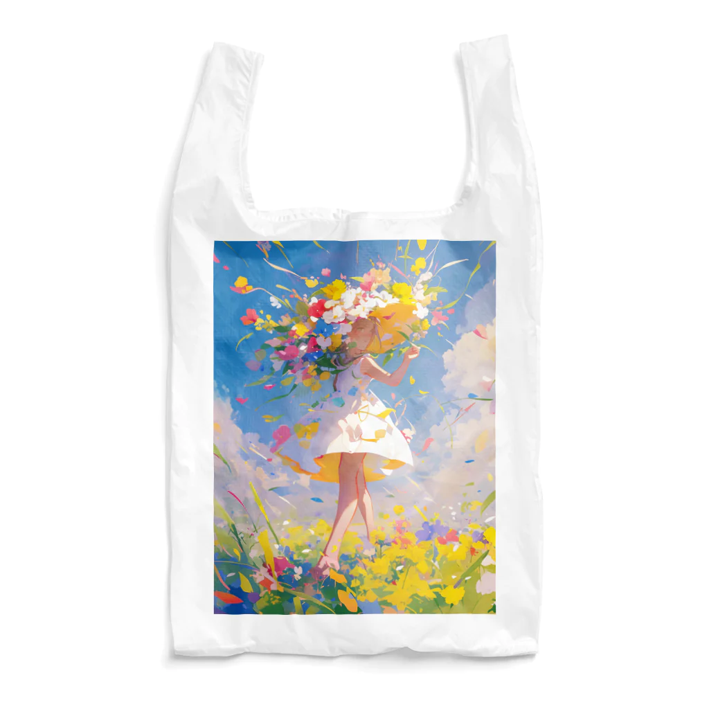 AQUAMETAVERSEの花のささやき　ラフルール　1859 Reusable Bag