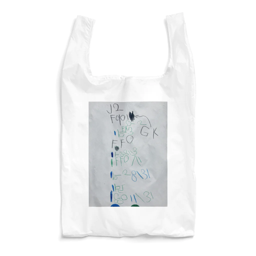 らくがき屋のFootball Game Result Reusable Bag