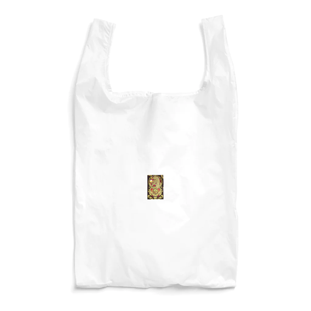 金運上昇金のリンゴの金運上昇金のリンゴと龍 Reusable Bag