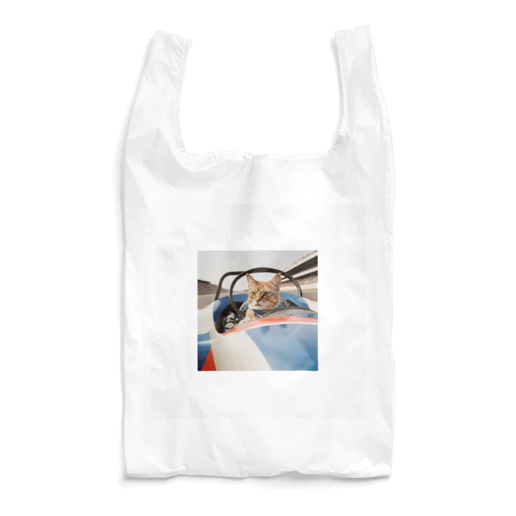 保護ねこねっこ倶楽部のスピードスターにゃんこ Reusable Bag