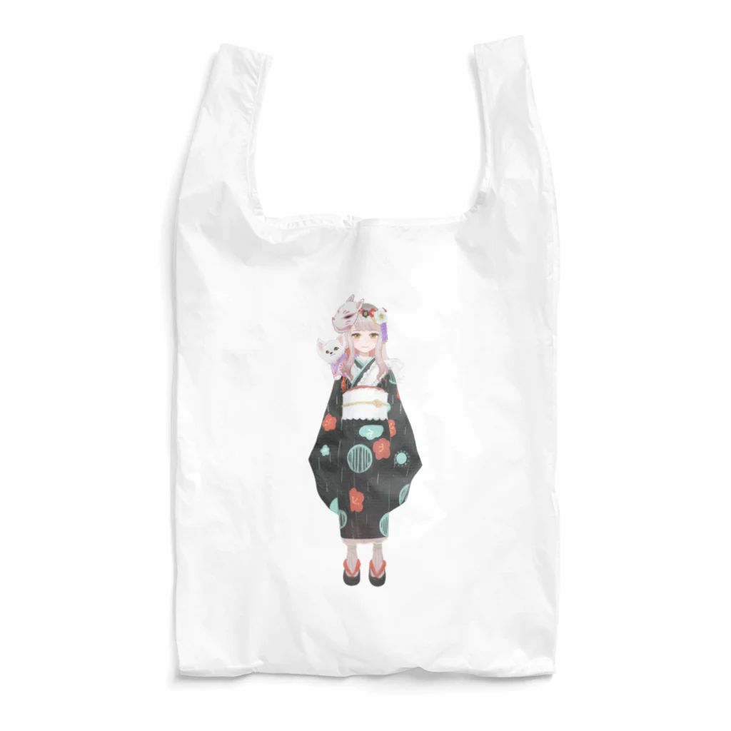 もかふしぎ🐰のもかち立ち絵 Reusable Bag