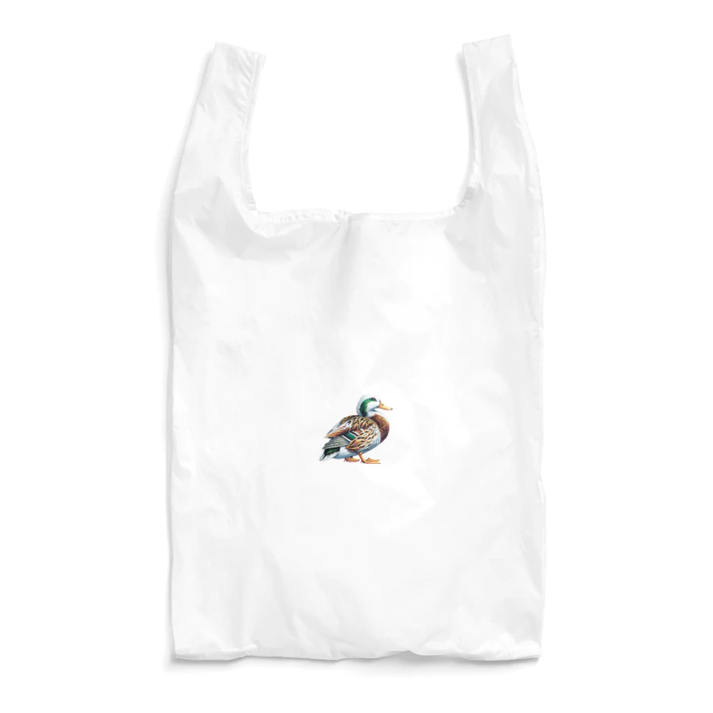 Pixel Art Goodsのカモ（pixel art） Reusable Bag