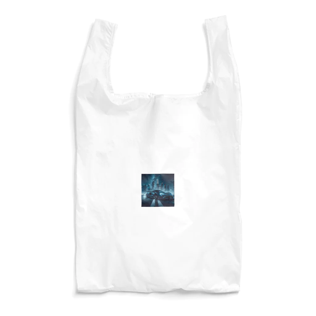 556わーくすのスポーツカーと夜景② Reusable Bag