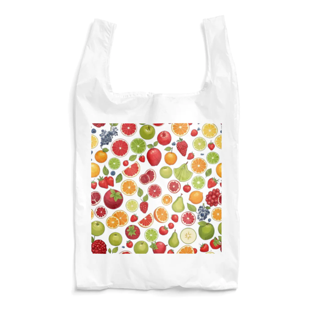 CHIKUSHOの色々な果物 Reusable Bag