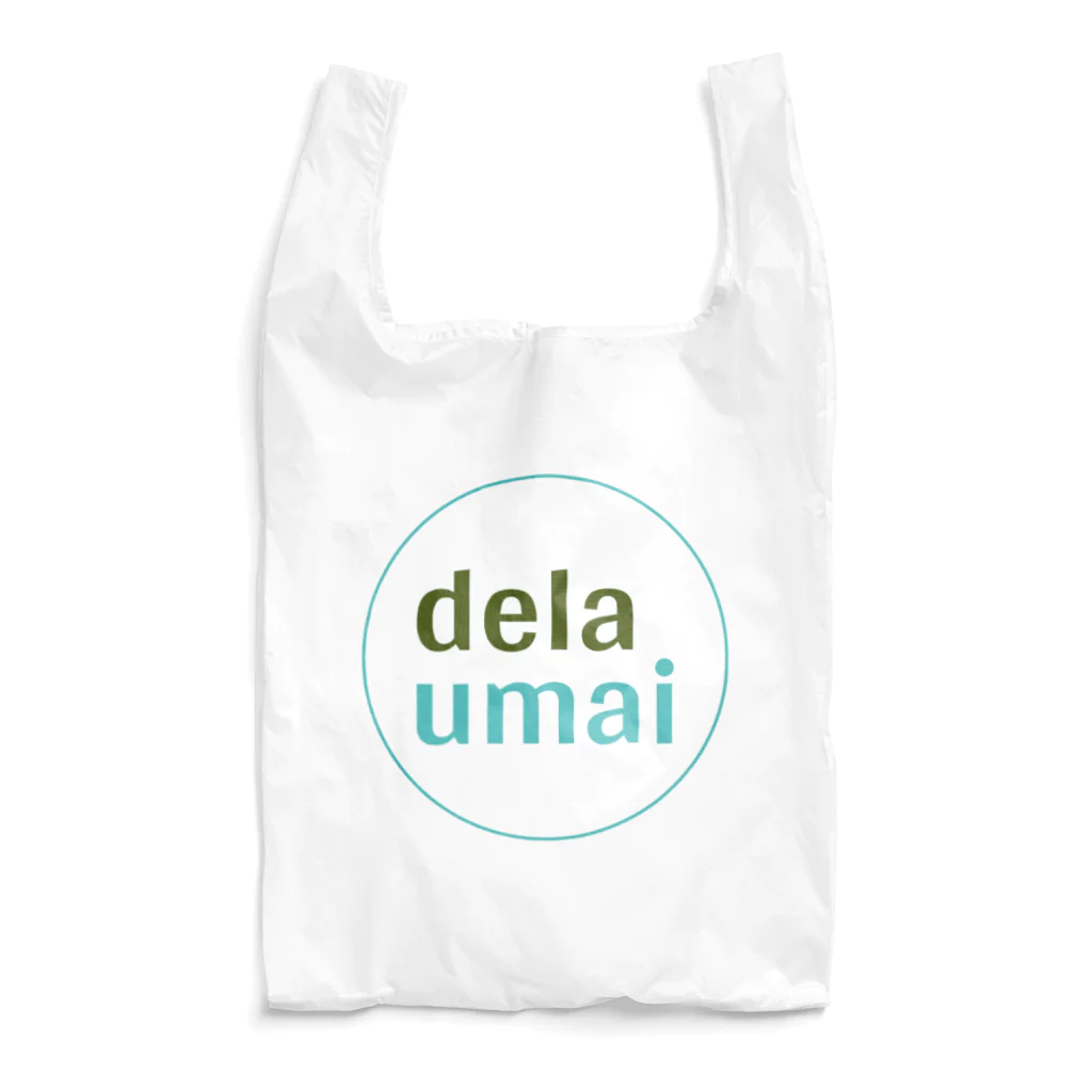 carl-carlのdela umai ロゴ丸 Reusable Bag