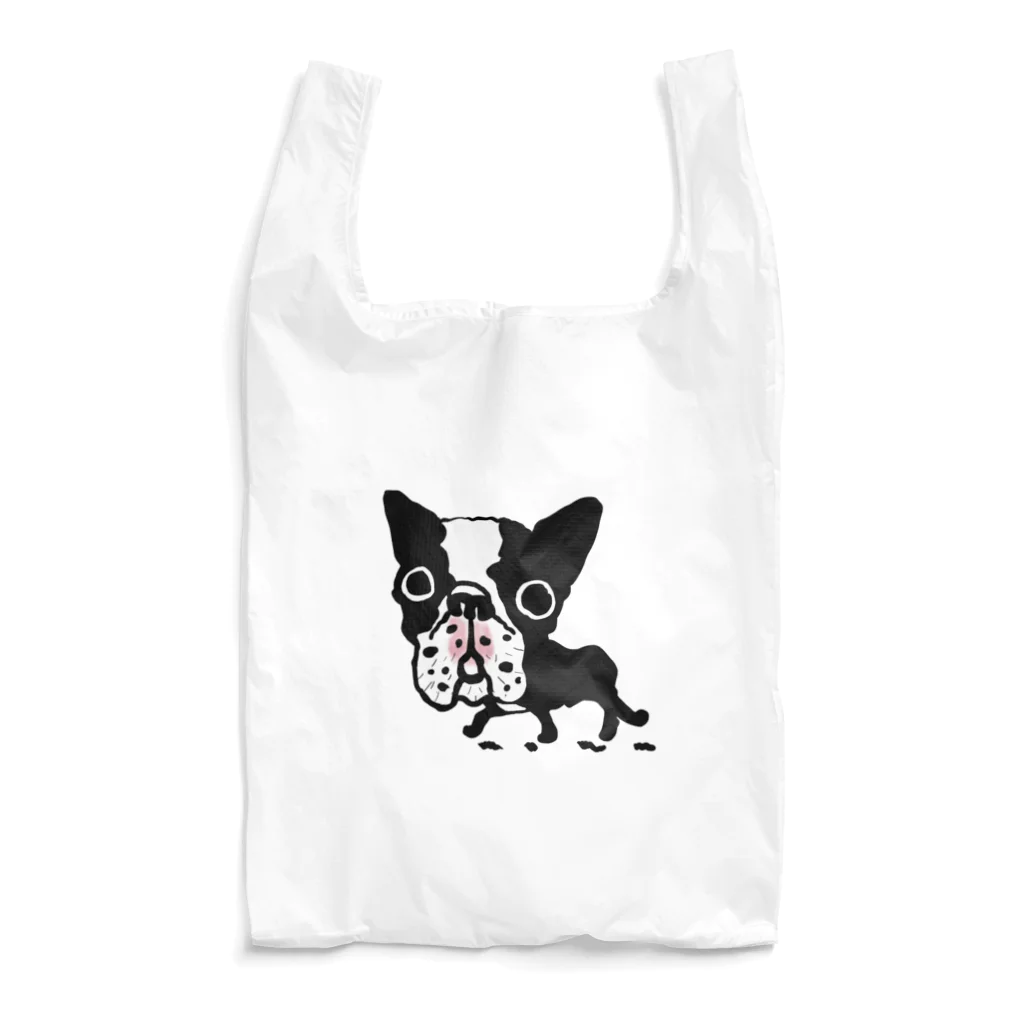 ブヒーズのSNUB NOSE DOGS※ボストンテリア※ Reusable Bag