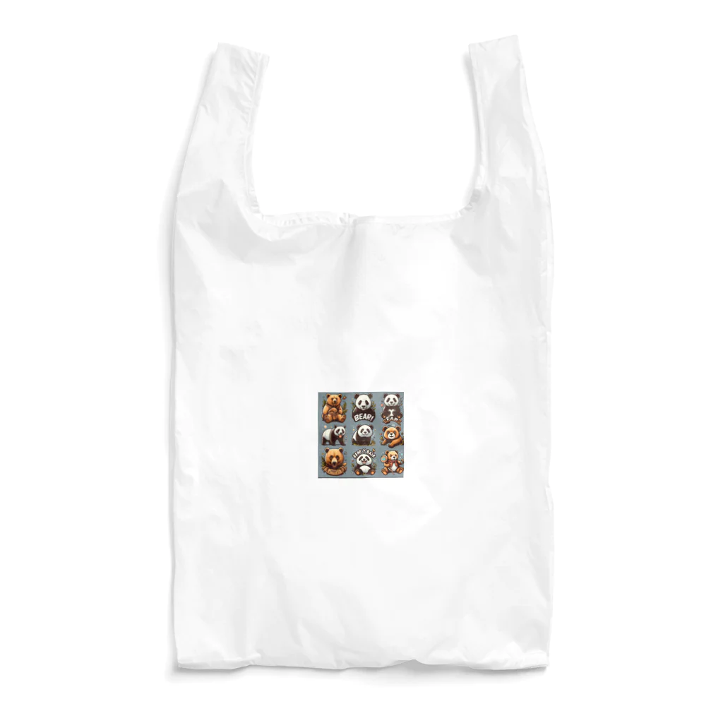 Riki-のクマジャック Reusable Bag