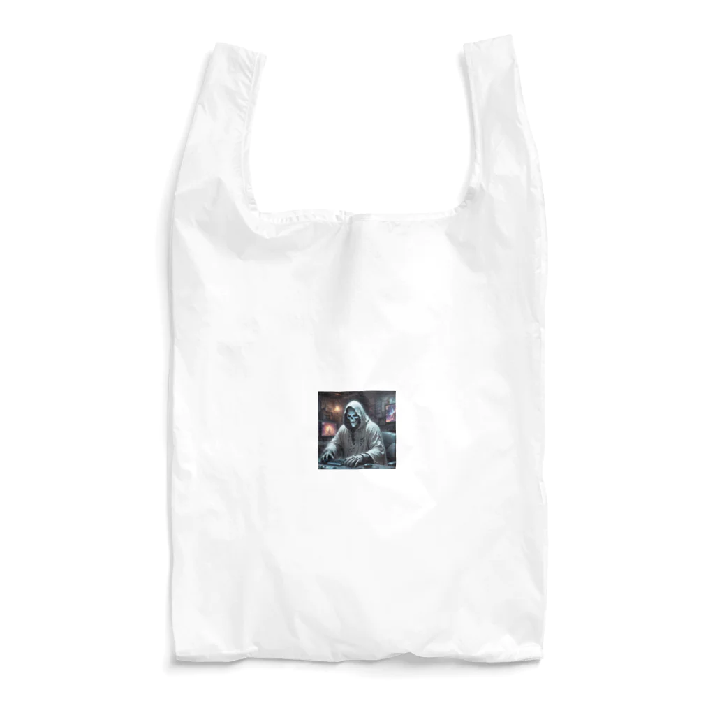 houkのハッキングを試みる骸骨 Reusable Bag