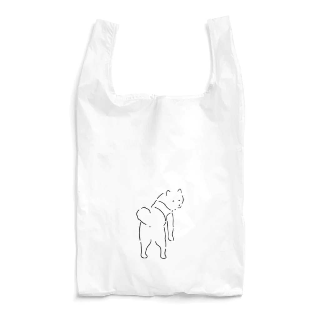 おまめしばの振り向きおまめしば Reusable Bag