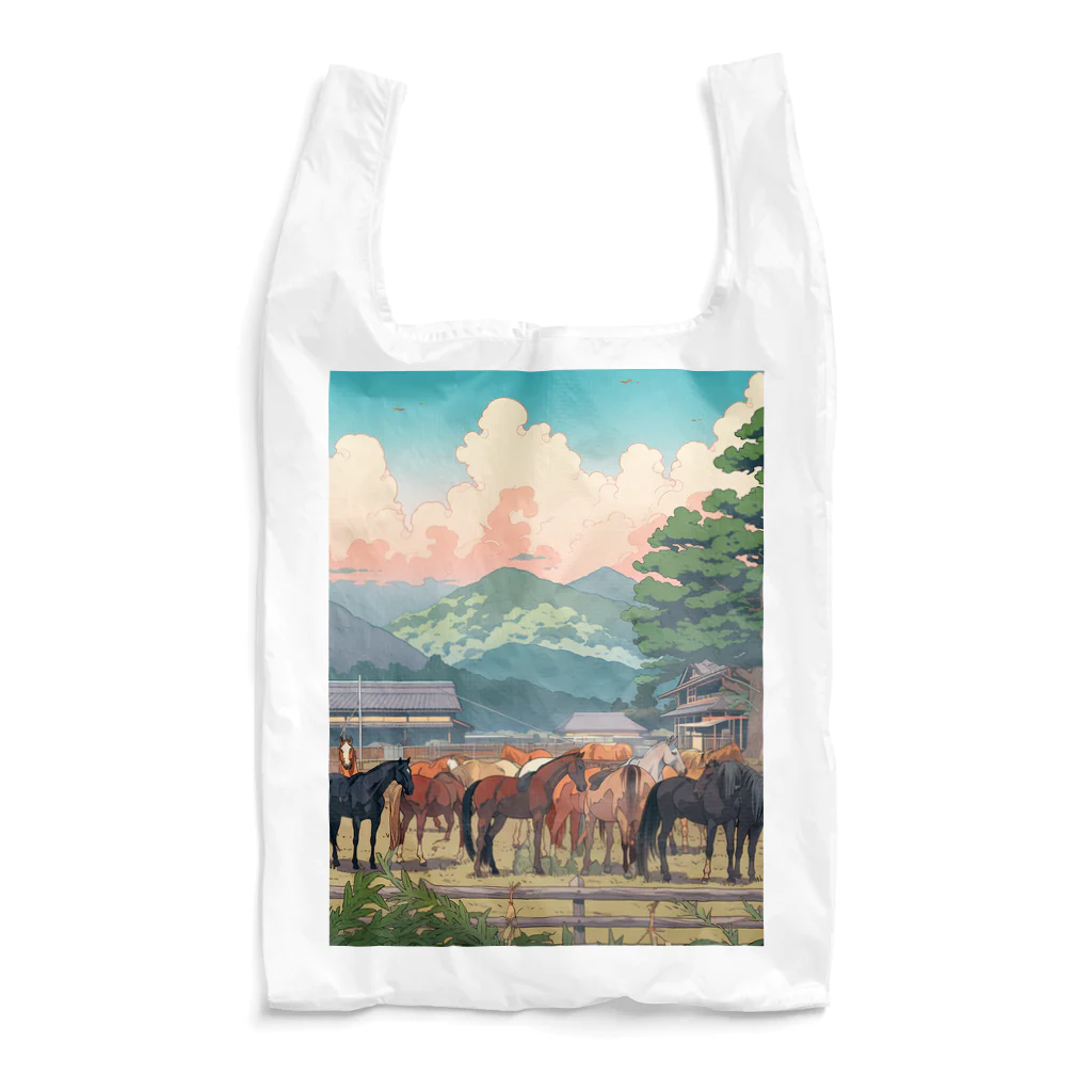 AQUAMETAVERSEの馬の調教師　クニちゃん　2496 Reusable Bag