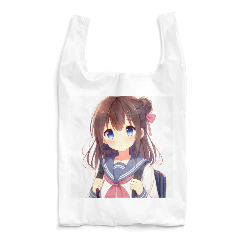 クノイチの館のもふもふでキュートな女の子 Reusable Bag