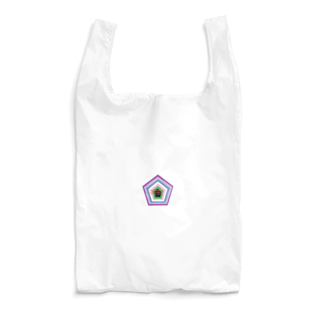 noiSutoaのエレガントな五角形 Reusable Bag