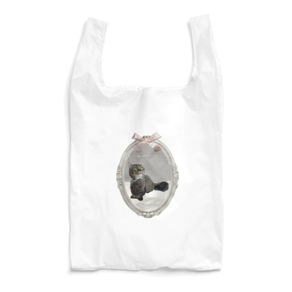 そぼろのプリント屋さんのメロディック・キャット・リボン・コレクション Reusable Bag