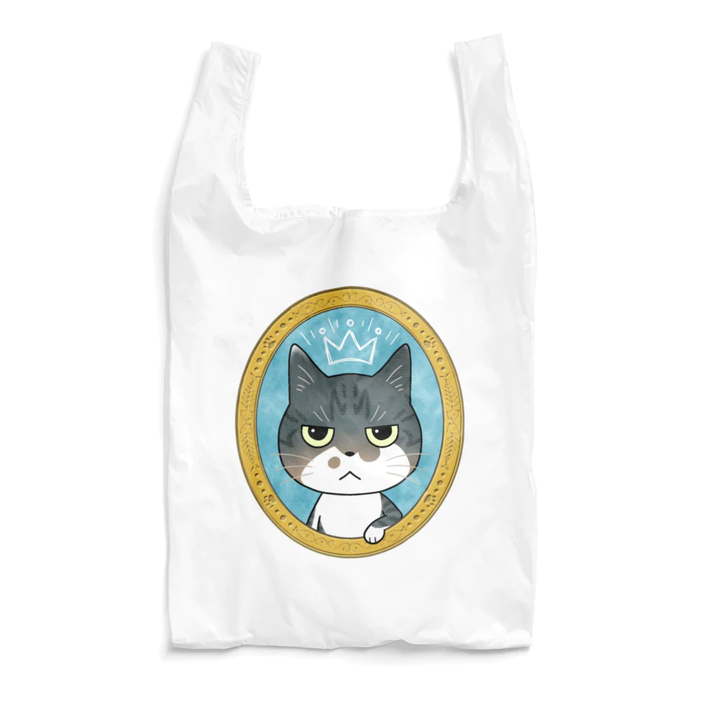 サバ白雑種猫のなめこちゃん屋のなめこちゃん（肖像画） Reusable Bag