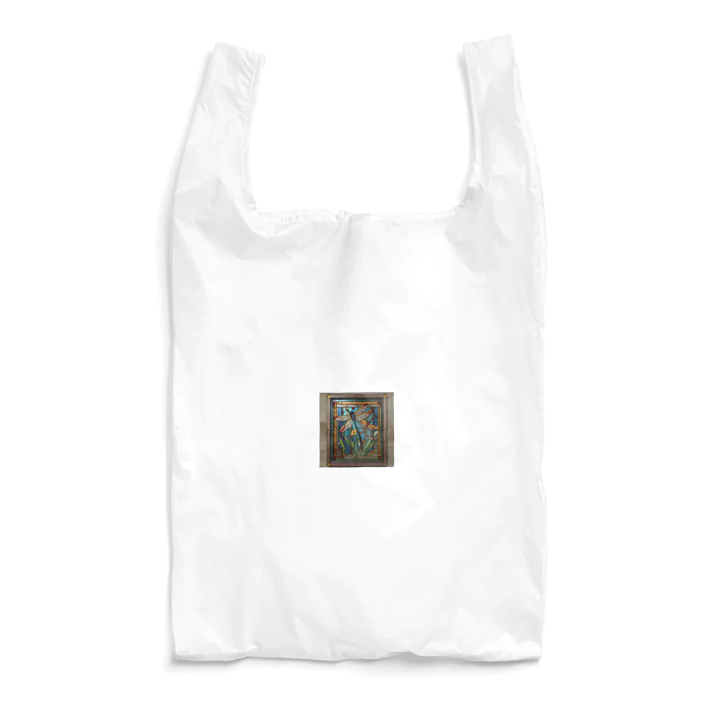 ganeshaのドラゴンフライダンス・ステンドグラス Reusable Bag