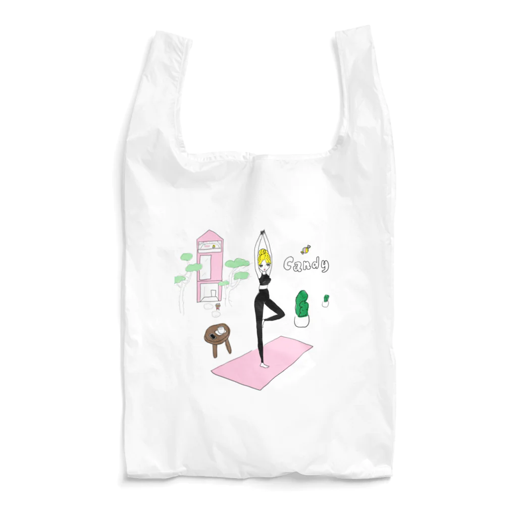 Akiko Hiramatsuのキャンディ・ヨーガ Reusable Bag